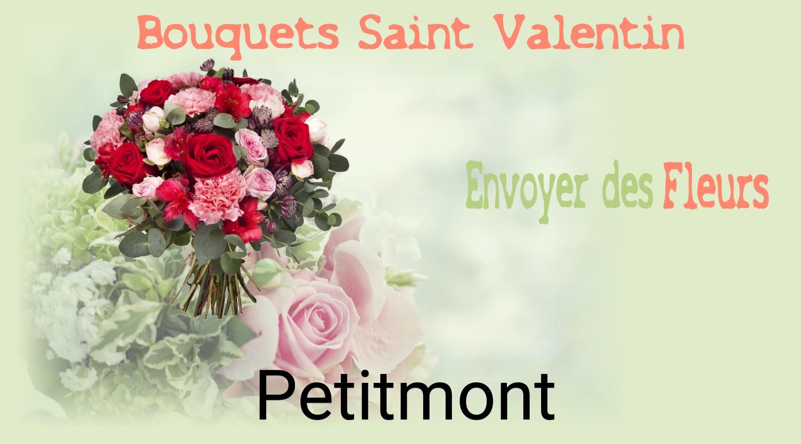 Roses de Saint-Valentin livrées à Petitmont